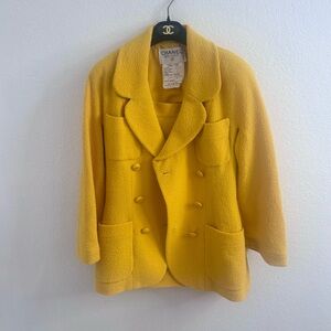 Chanel Yellow Suit
